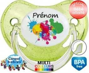 Couleur + prénom: Sucette Physiologique-su7.fr