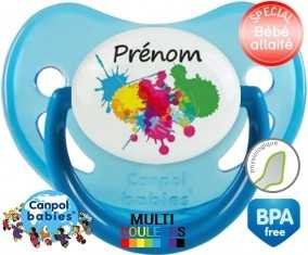 Couleur + prénom: Sucette Physiologique-su7.fr