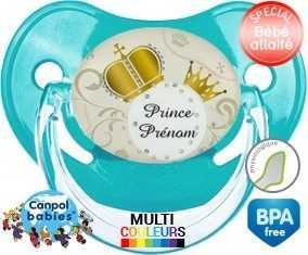 Prince + prénom : Sucette Physiologique personnalisée