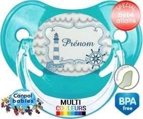 Matelot + prénom : Sucette Physiologique personnalisée