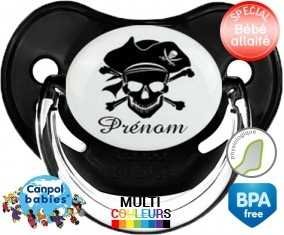 Pirate style2 + prénom: Sucette Physiologique-su7.fr