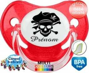 Pirate style2 + prénom: Sucette Physiologique-su7.fr