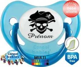 Pirate style2 + prénom: Sucette Physiologique-su7.fr