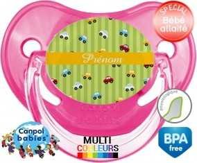 Voiture + prénom: Sucette Physiologique-su7.fr