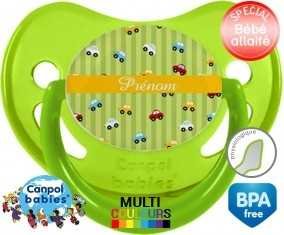 Voiture + prénom: Sucette Physiologique-su7.fr