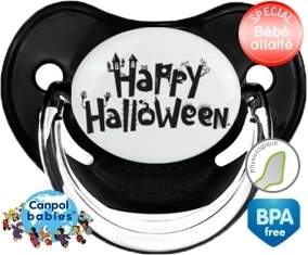 Tetine Happy halloween 2 embout Physiologique personnalisée