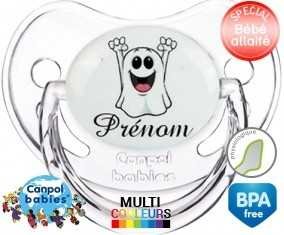 Fantôme joyeux + prénom: Sucette Physiologique-su7.fr