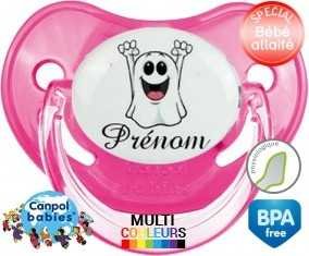 Fantôme joyeux + prénom: Sucette Physiologique-su7.fr