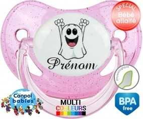 Fantôme joyeux + prénom: Sucette Physiologique-su7.fr