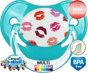 Bisous : Sucette Physiologique personnalisée