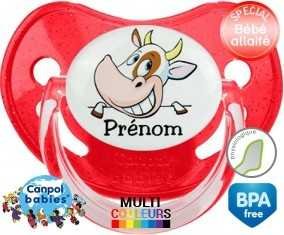 Vache + prénom: Sucette Physiologique-su7.fr
