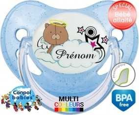 Ourson + prénom: Sucette Physiologique-su7.fr