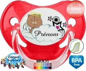 Ourson + prénom: Sucette Physiologique-su7.fr