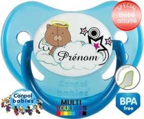 Ourson + prénom: Sucette Physiologique-su7.fr