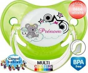 Souris + prénom: Sucette Physiologique-su7.fr