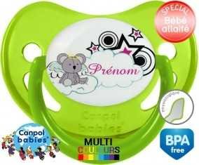 Souris + prénom: Sucette Physiologique-su7.fr