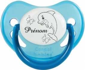 Dauphin amusant + prénom: Sucette Physiologique-su7.fr