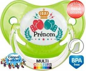 Boxeur + prénom: Sucette Physiologique-su7.fr