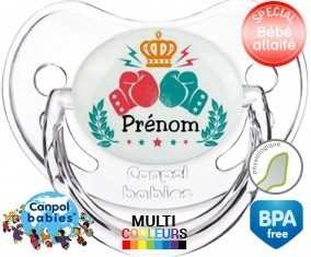 Boxeur + prénom: Sucette Physiologique-su7.fr