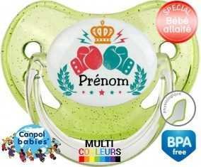 Boxeur + prénom: Sucette Physiologique-su7.fr