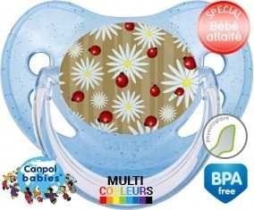 Margueritte et coccinelle: Sucette Physiologique-su7.fr
