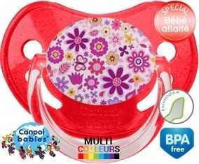Fleur multicolors: Sucette Physiologique-su7.fr