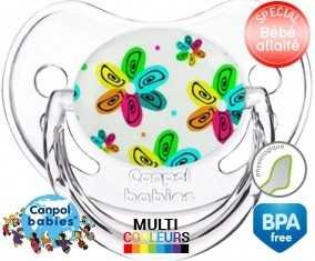 Fleur multicolors 2: Sucette Physiologique-su7.fr