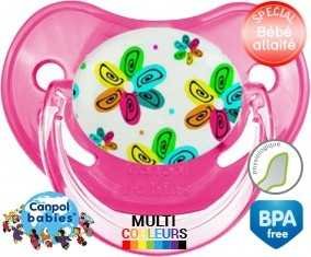 Fleur multicolors 2: Sucette Physiologique-su7.fr