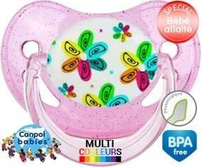 Fleur multicolors 2: Sucette Physiologique-su7.fr