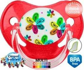 Fleur multicolors 2: Sucette Physiologique-su7.fr