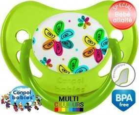 Fleur multicolors 2: Sucette Physiologique-su7.fr