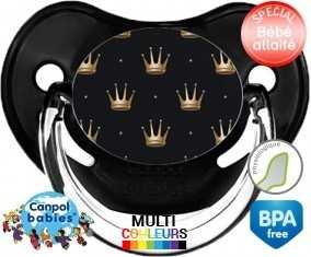 Couronne doré: Sucette Physiologique-su7.fr