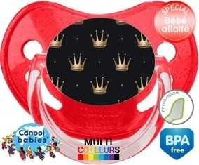 Couronne doré: Sucette Physiologique-su7.fr