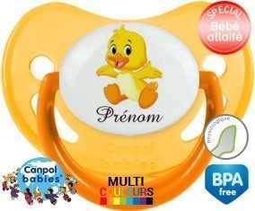 Canari + prénom: Sucette Physiologique-su7.fr