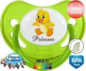 Canari + prénom: Sucette Physiologique-su7.fr