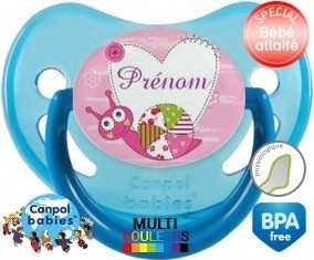 Escargot + prénom: Sucette Physiologique-su7.fr