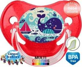 Baleine bâteau: Sucette Physiologique-su7.fr