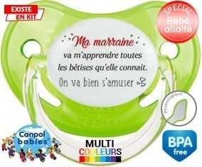 Ma marraine va m'apprendre toutes les bêtises: Sucette