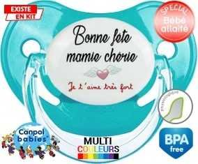 Bonne fête mamie : Tétine Physiologique personnalisée