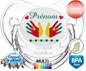 Main de bébé cameroun + prénom: Sucette Physiologique-su7.fr