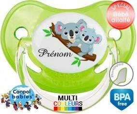 Koalas + prénom: Sucette Physiologique-su7.fr