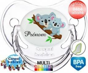 Koalas + prénom: Sucette Physiologique-su7.fr