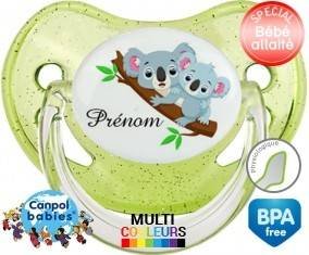 Koalas + prénom: Sucette Physiologique-su7.fr
