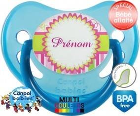Étoile design (fille) + prénom: Sucette Physiologique-su7.fr