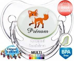 Renard + prénom: Sucette Physiologique-su7.fr