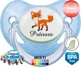 Renard + prénom: Sucette Physiologique-su7.fr