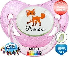 Renard + prénom: Sucette Physiologique-su7.fr