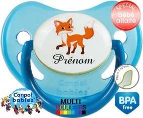 Renard + prénom: Sucette Physiologique-su7.fr