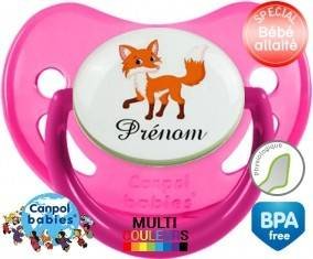 Renard + prénom: Sucette Physiologique-su7.fr