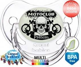 Motard + prénom: Sucette Physiologique-su7.fr